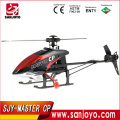 Incrível 6-axis Sistema de Vôo 3D Desempenho Walkera MASTER CP Flybarless 6CH RC Helicóptero com DEVO 7E Transmissor SJY-Master